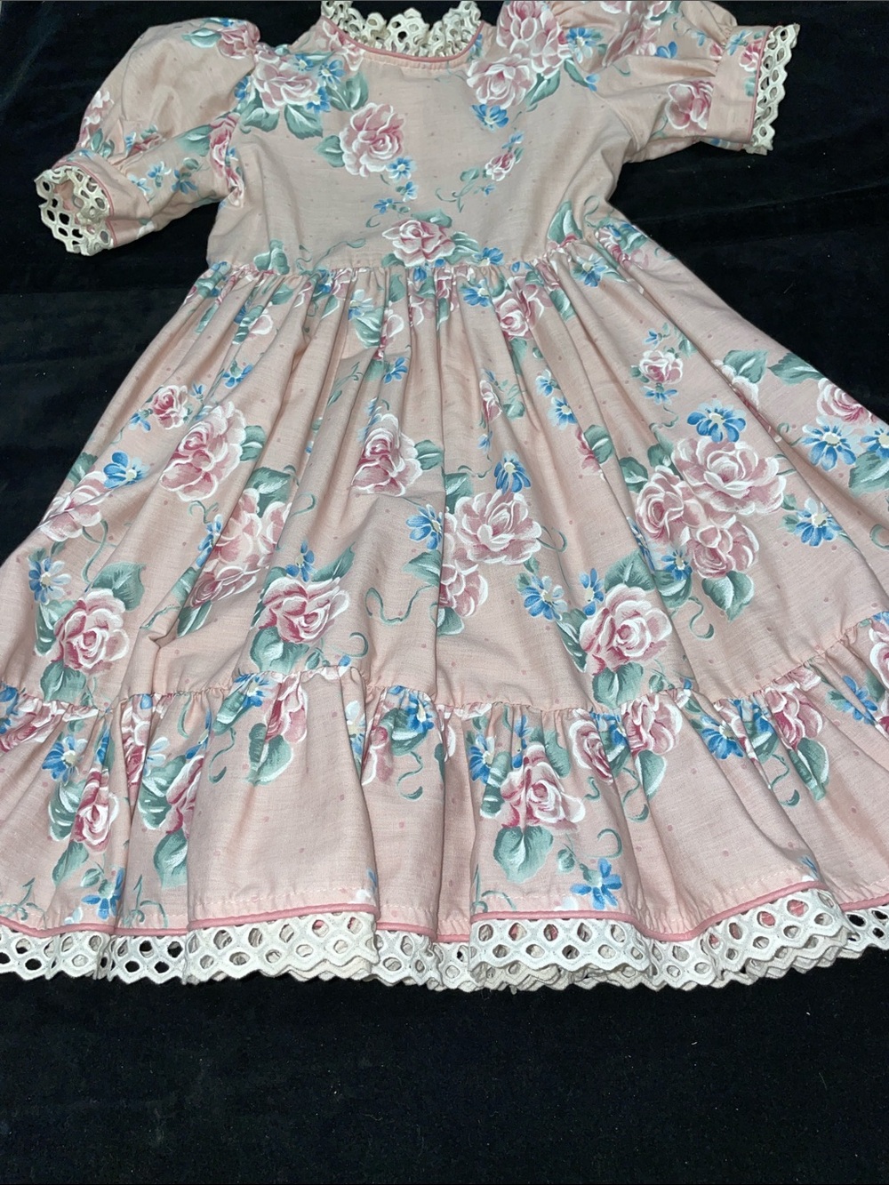 Girl’s DAISY KINGDOM 1990s Daisy Kingdom dress is two-piece dress & apron. Sz 5 - Picture 11 of 14
